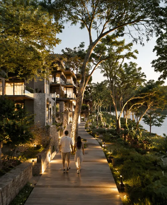 Luxury beachfront property in Tamarindo Bay