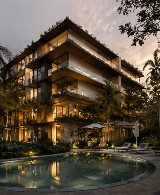 Luxury beachfront property in Playas del Coco