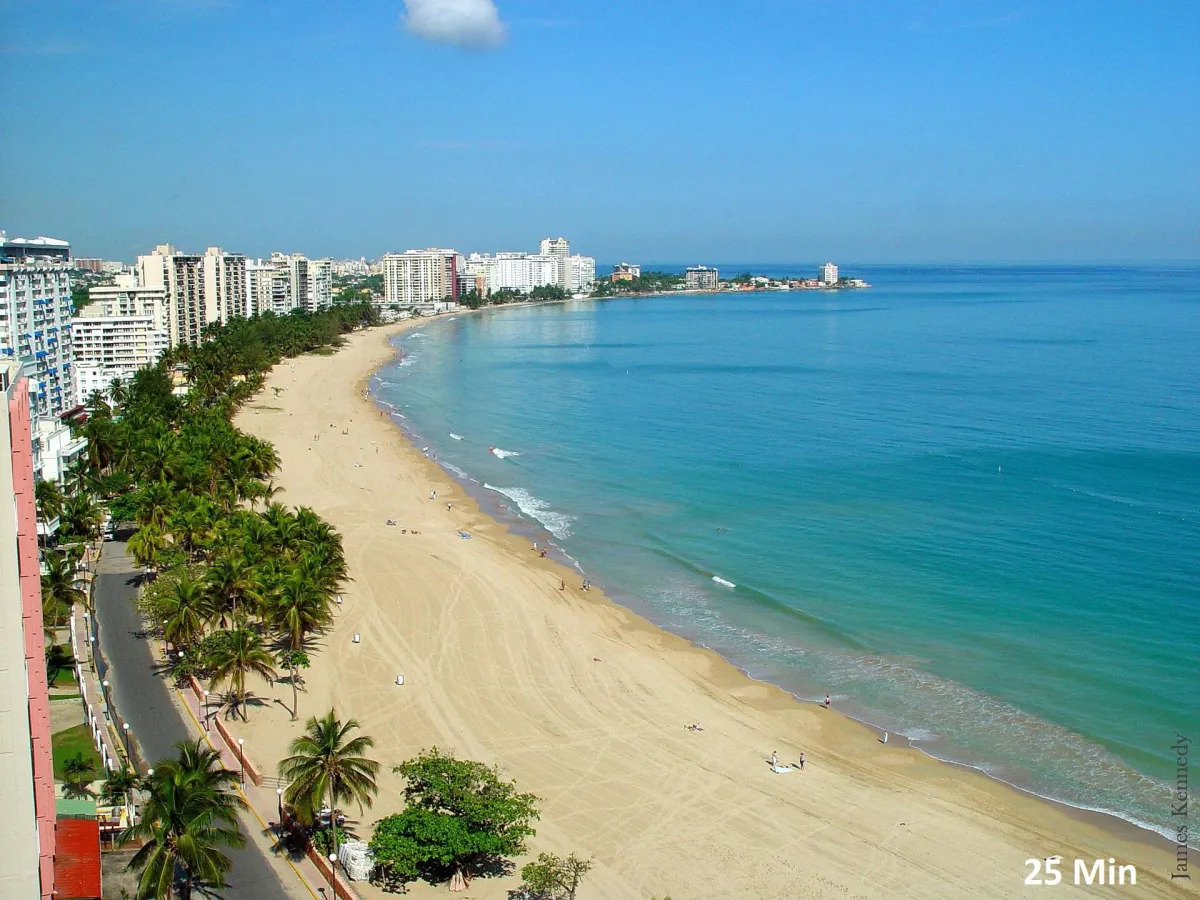 Isla Verde Puerto Rico beach