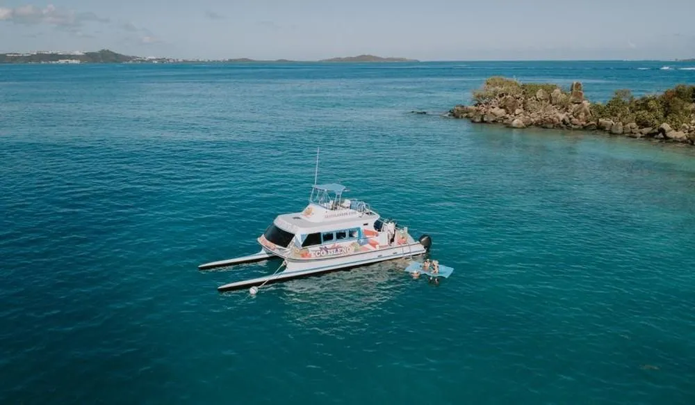 Private Power Catamaran Culebra, Vieques, or Icacos
