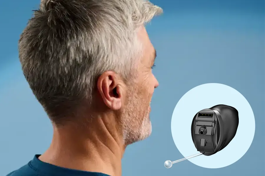 IIC (invisible in canal) hearing aids