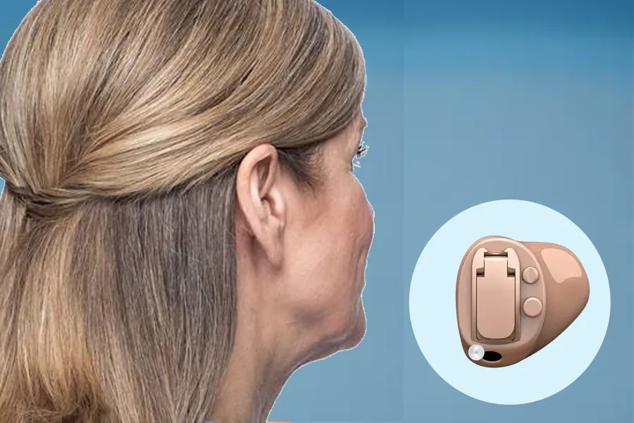 CIC (completely in canal) hearing aids
