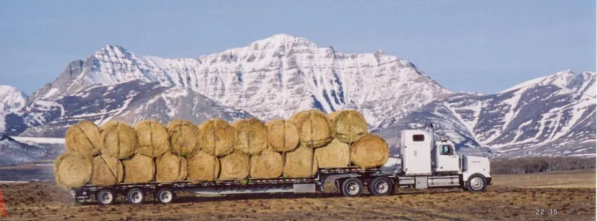 Blind Canyon Ranches Trucking Hay Transport