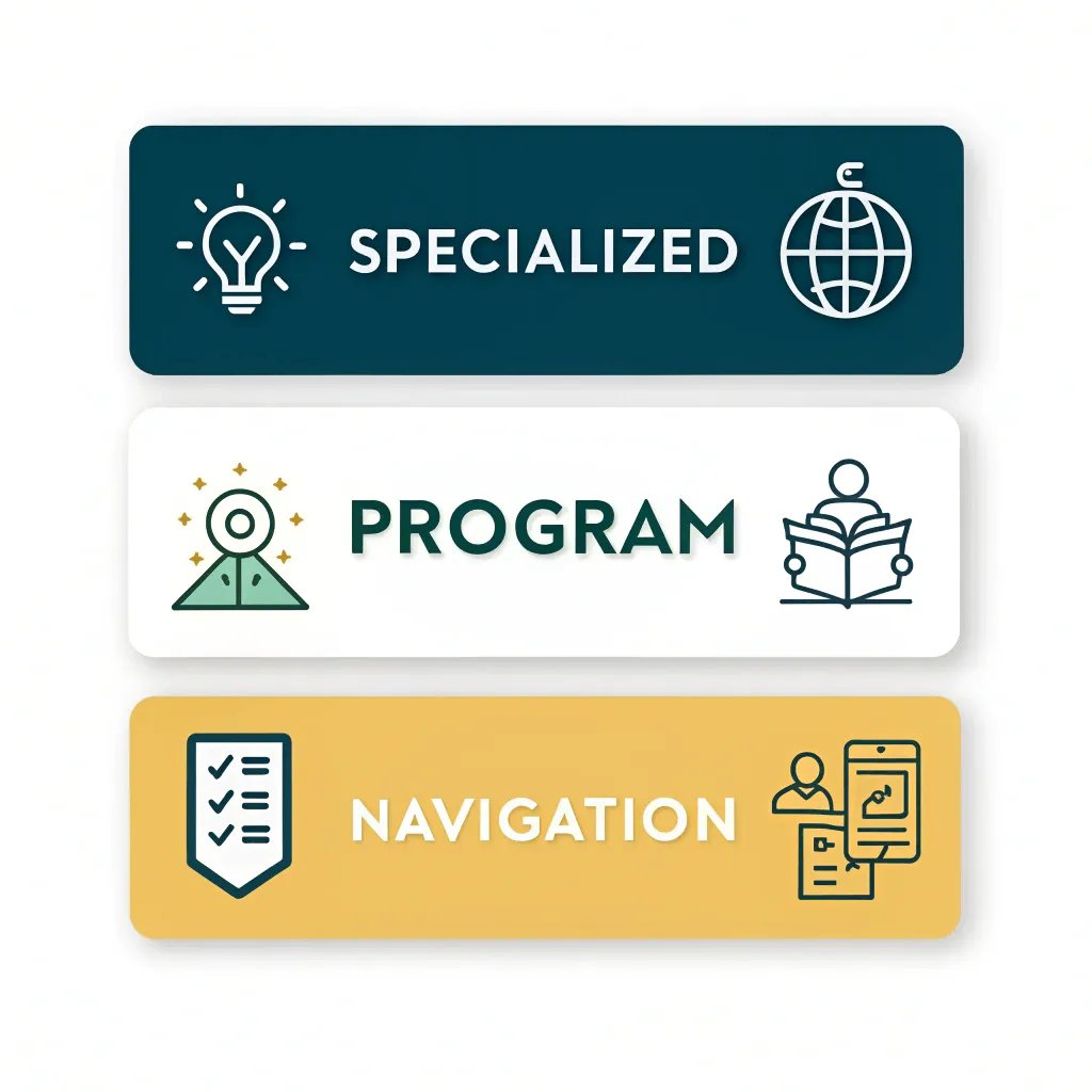 Specialized Program Navigation