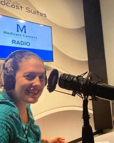 Kate spilsbury in Medicare Connect Radio