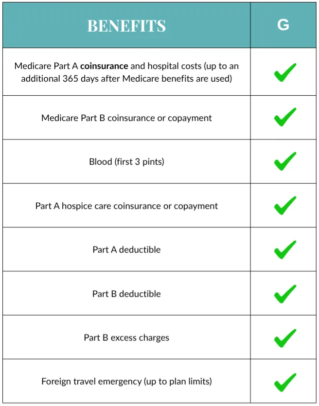 Medicare Supplement Plan G