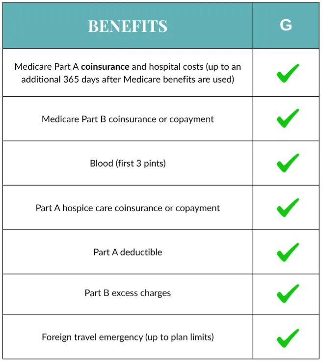 Medicare Supplement Plan G
