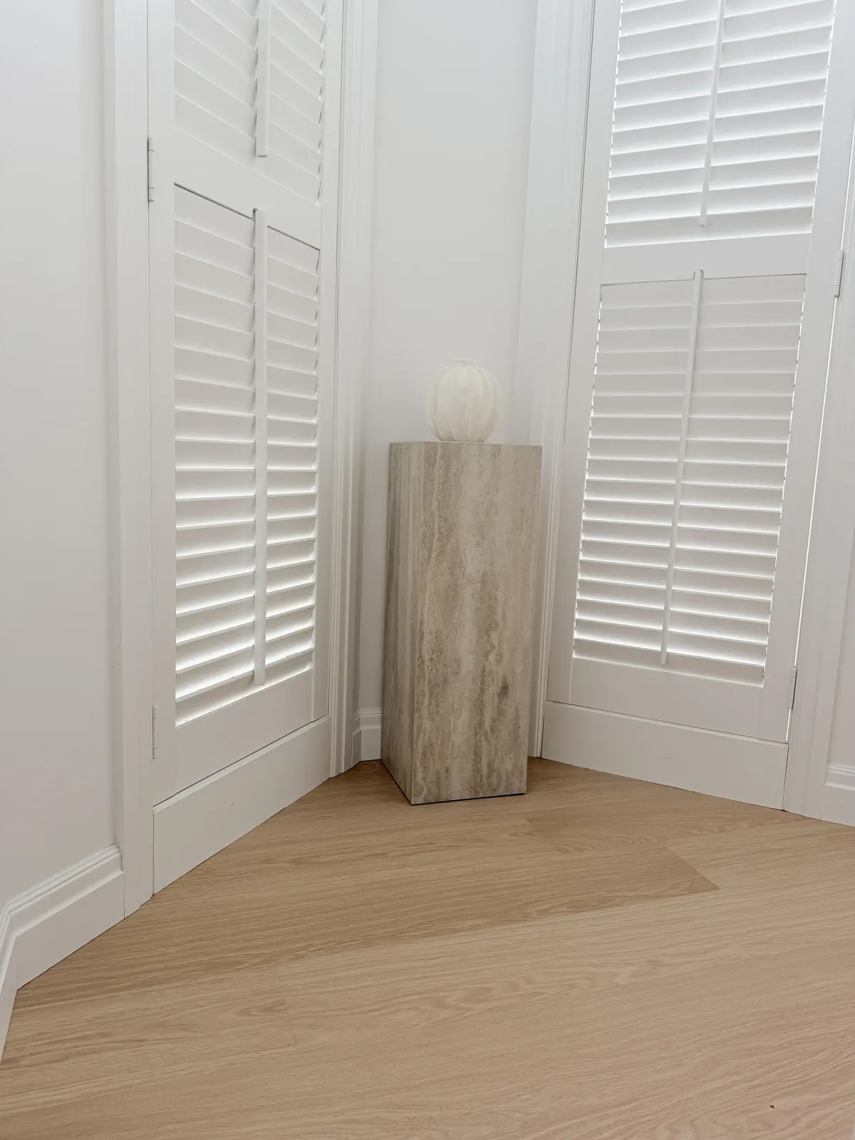 Luxury handcrafted marble coffee table with unique stone patterns.