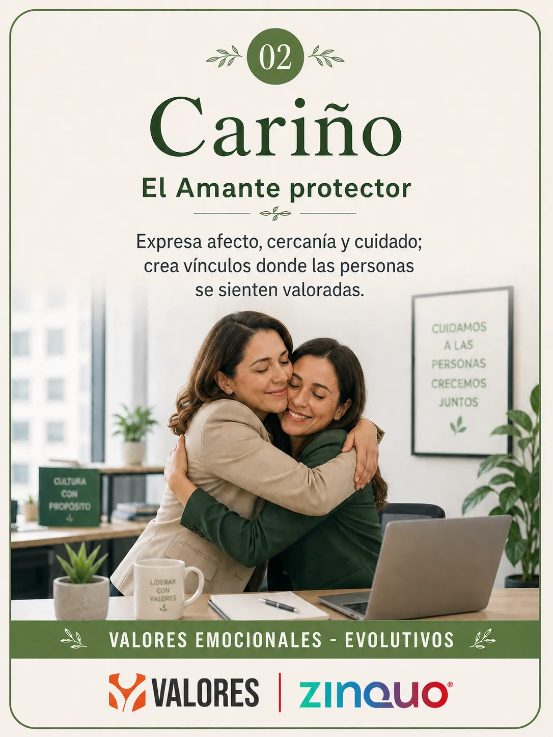 Persona reflexionando sobre beneficios personales