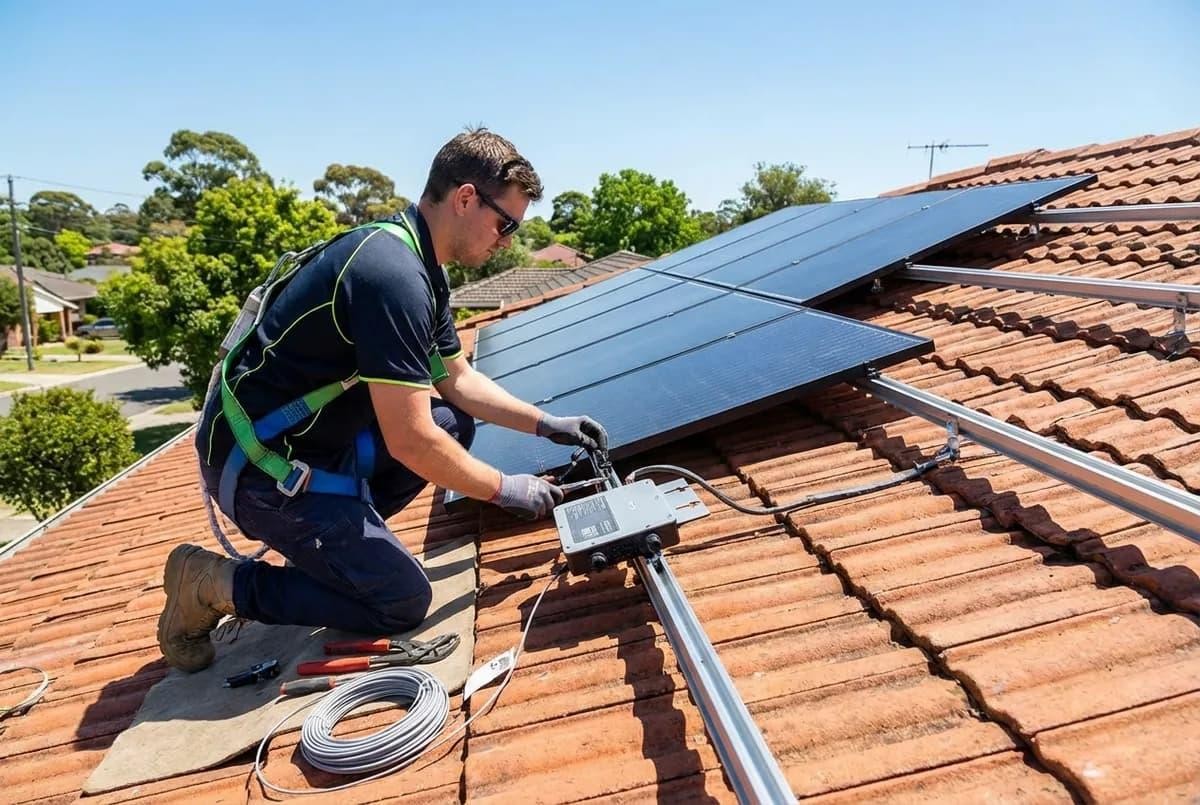 Micro-onduleurs sous panneaux photovoltaiques
