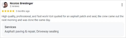asphalt paving company