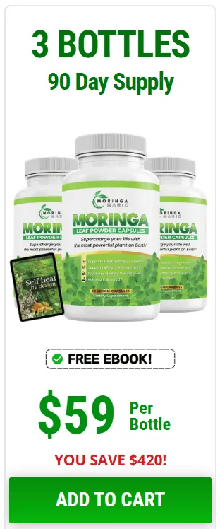 3 bottle Moringa Magic