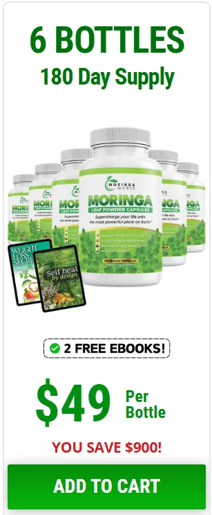 6 bottle Moringa Magic