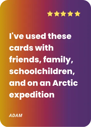 Where to use your custom card deck