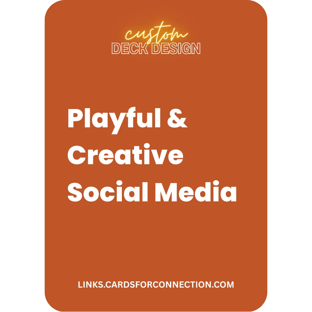 playful and creative social media