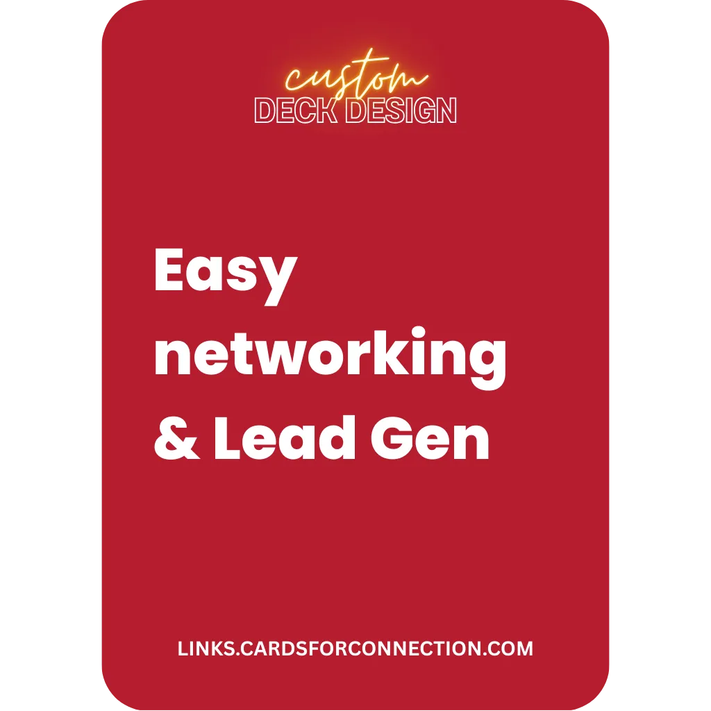 Easy networking and lead gen