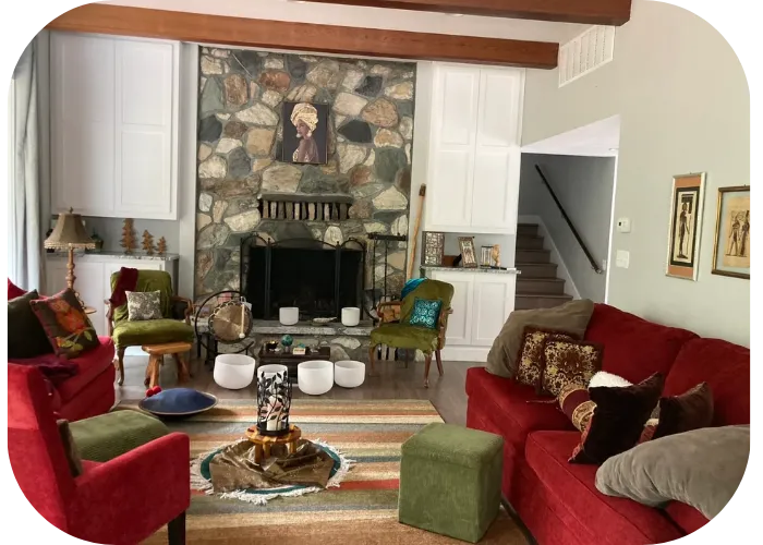 Sanctuary of the Heart Living Space