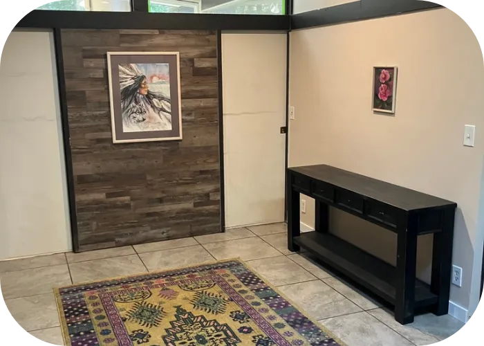 Entrance Way at Sanctuary of the Heart Retreat Center Mount Shasta
