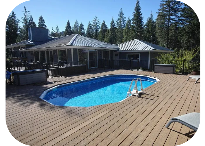 Pool and Spa at Sanctuary of the Heart Retreat Center