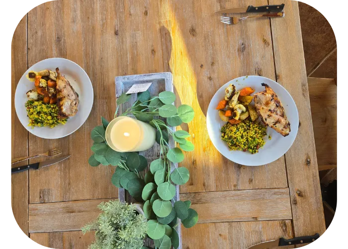 Food for Mount Shasta Women's Retreat