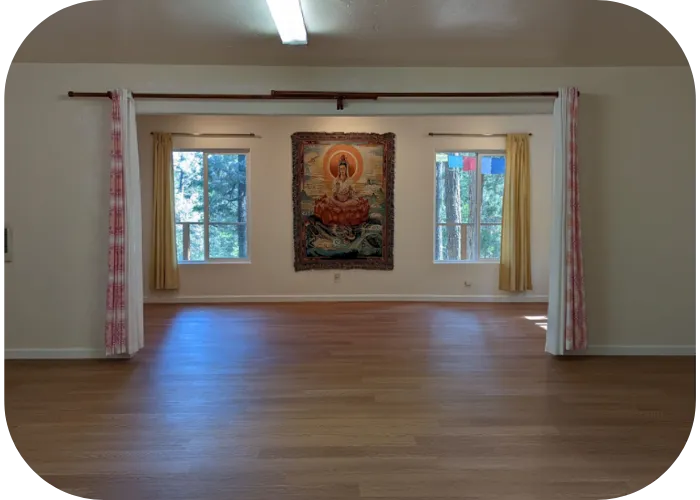 Entrance Way at Sanctuary of the Heart Retreat Center Mount Shasta