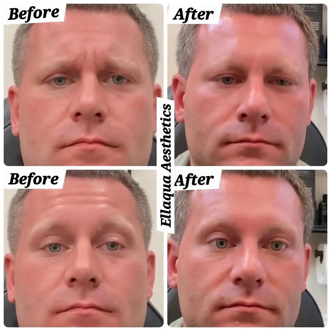 person holding white labeled bottle