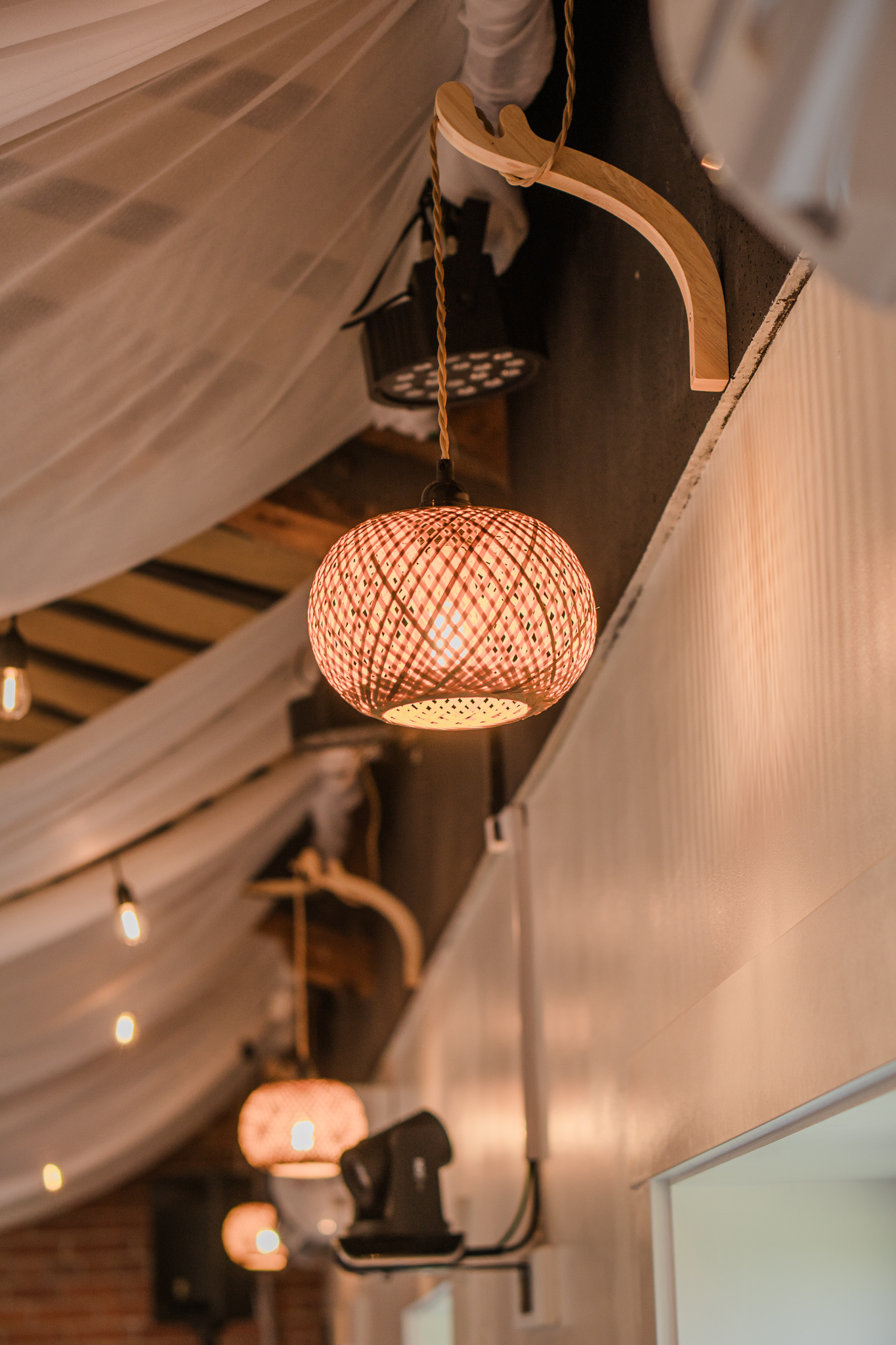 Pre-hung lights