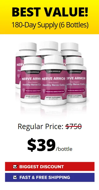 nerve armor buy 6 bottles