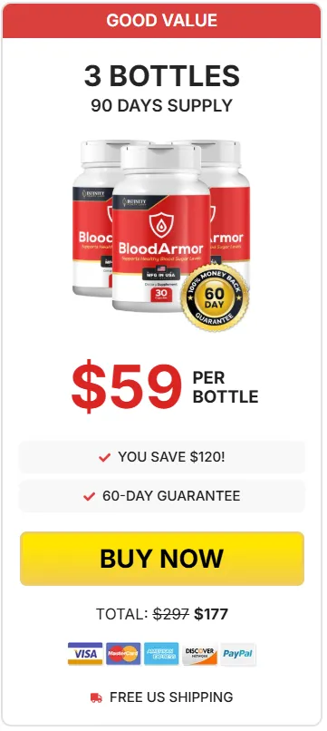 bloodarmor buy 3 bottles