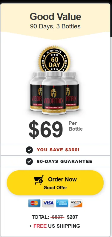 vigortrix buy 3 bottles