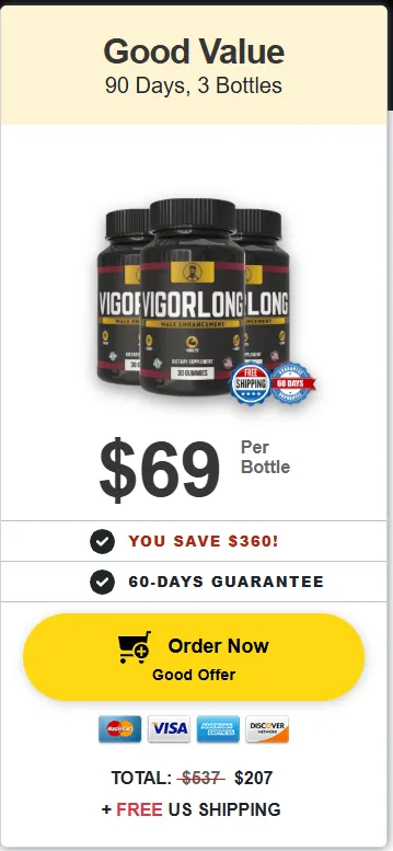 vigorlong buy 3 bottles