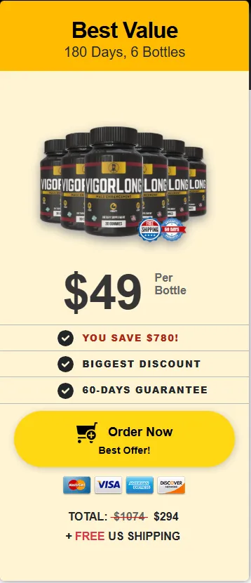 vigorlong buy 6 bottles