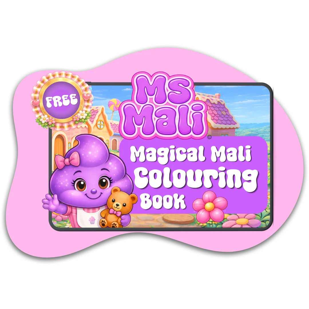 Magical Mali Colouring Book