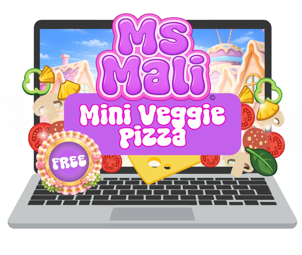Ms Mali Mini Veggie Pizza