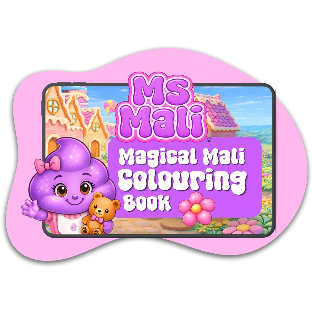 Magical Mali Colouring Book