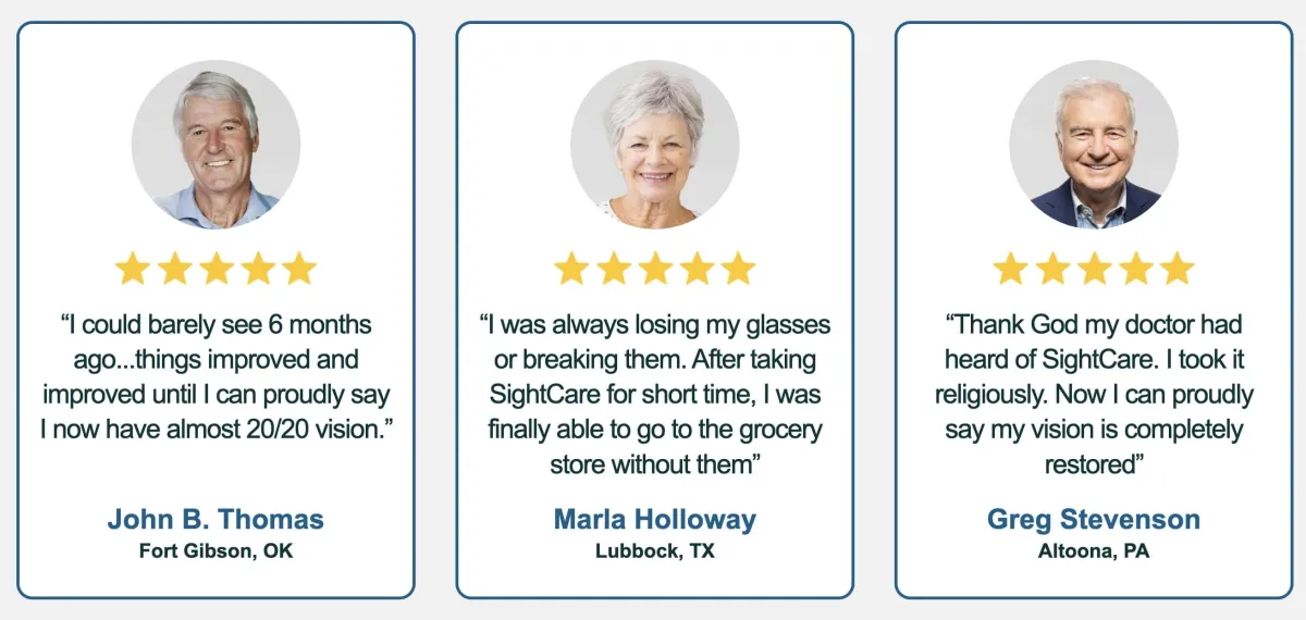 Sight care customers