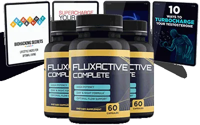 Fluxactive  3 bottle