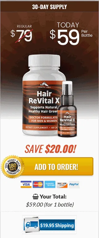 Hair ReVital X  bottle   1
