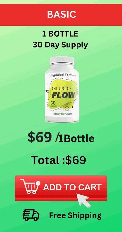 GlucoFlow 1 bottle  