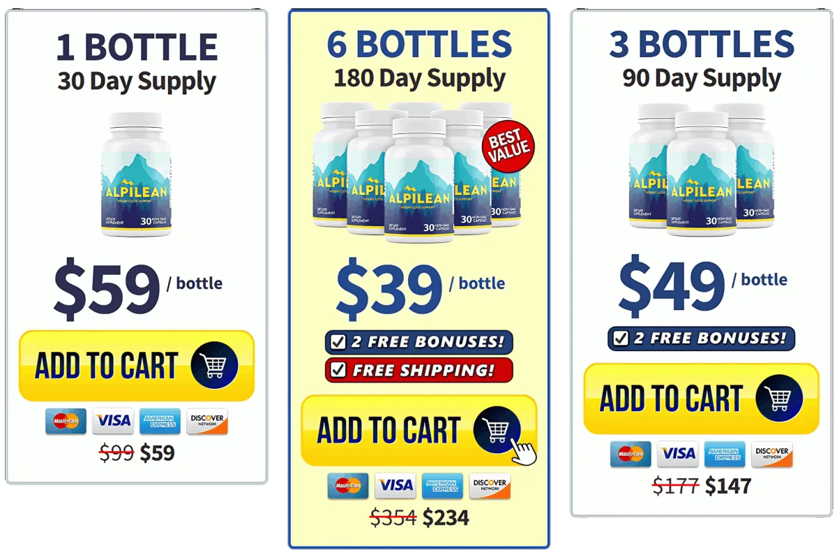 Alpilean buy Bottle