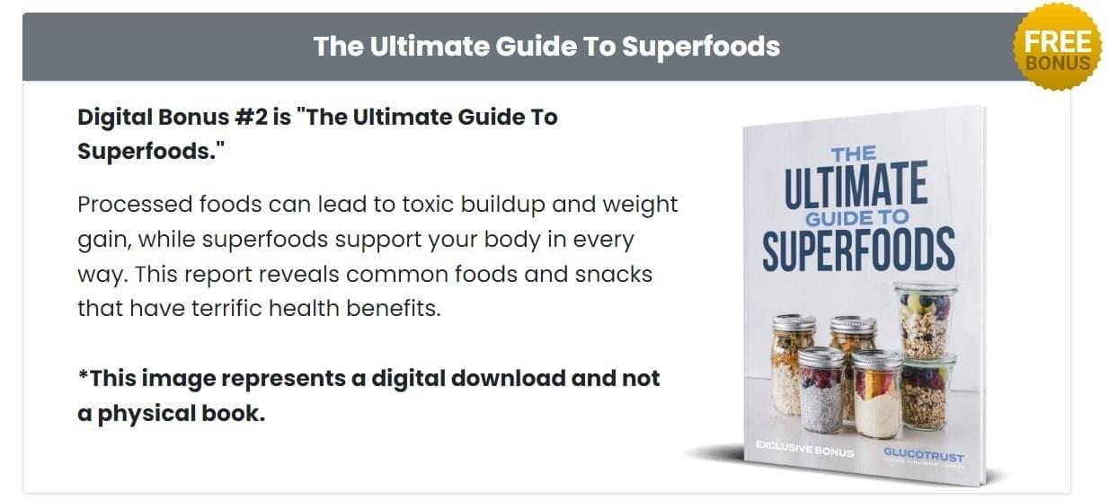 glucotrust The Ultimate Guide To Superfoods