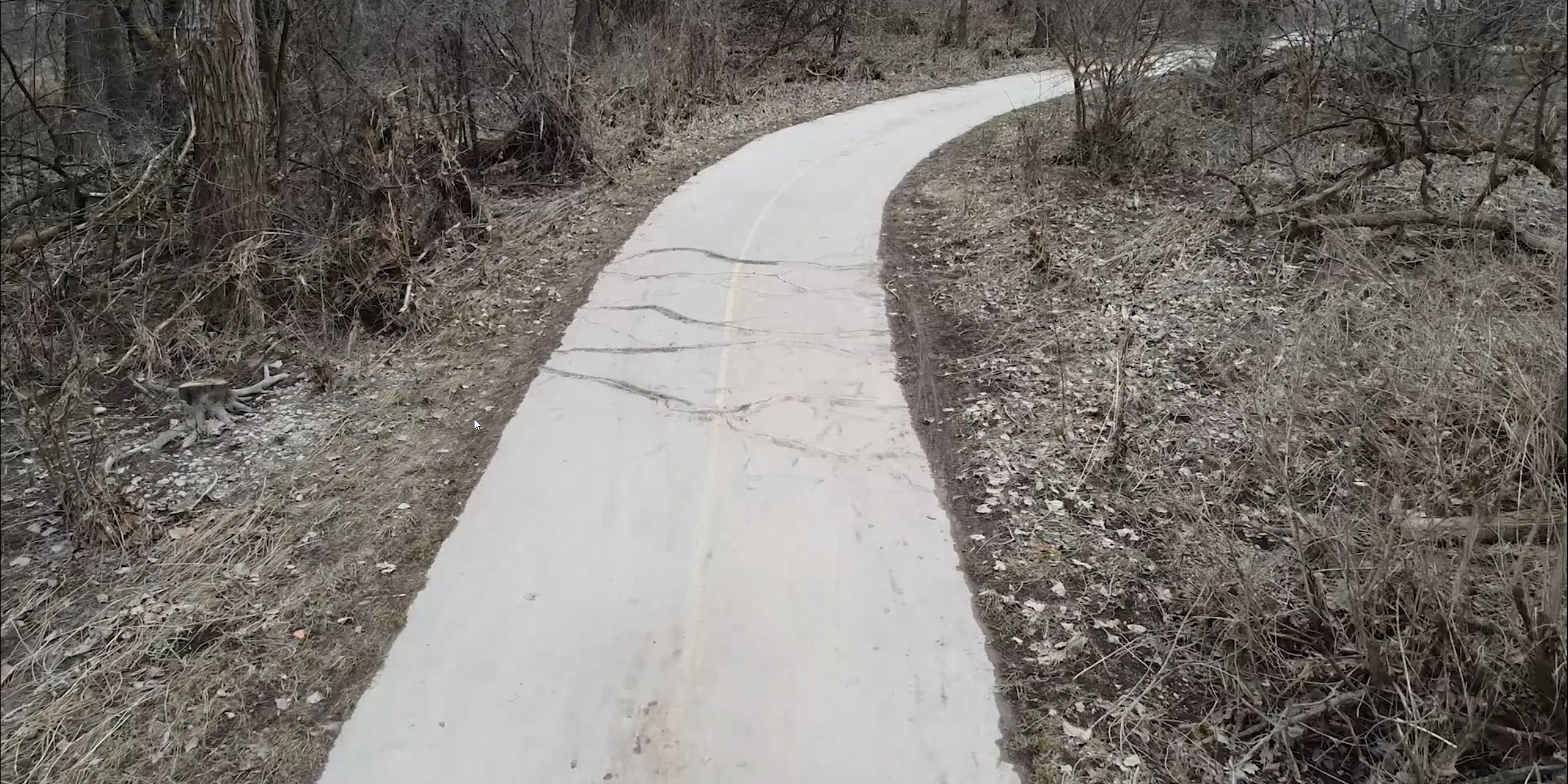 Aerial drone survey of municipal transit corridors for regional infrastructure condition assessment in Ontario