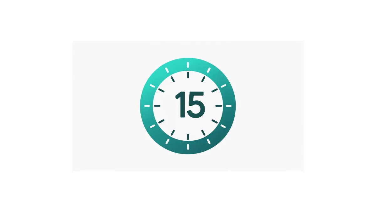 15 minutos