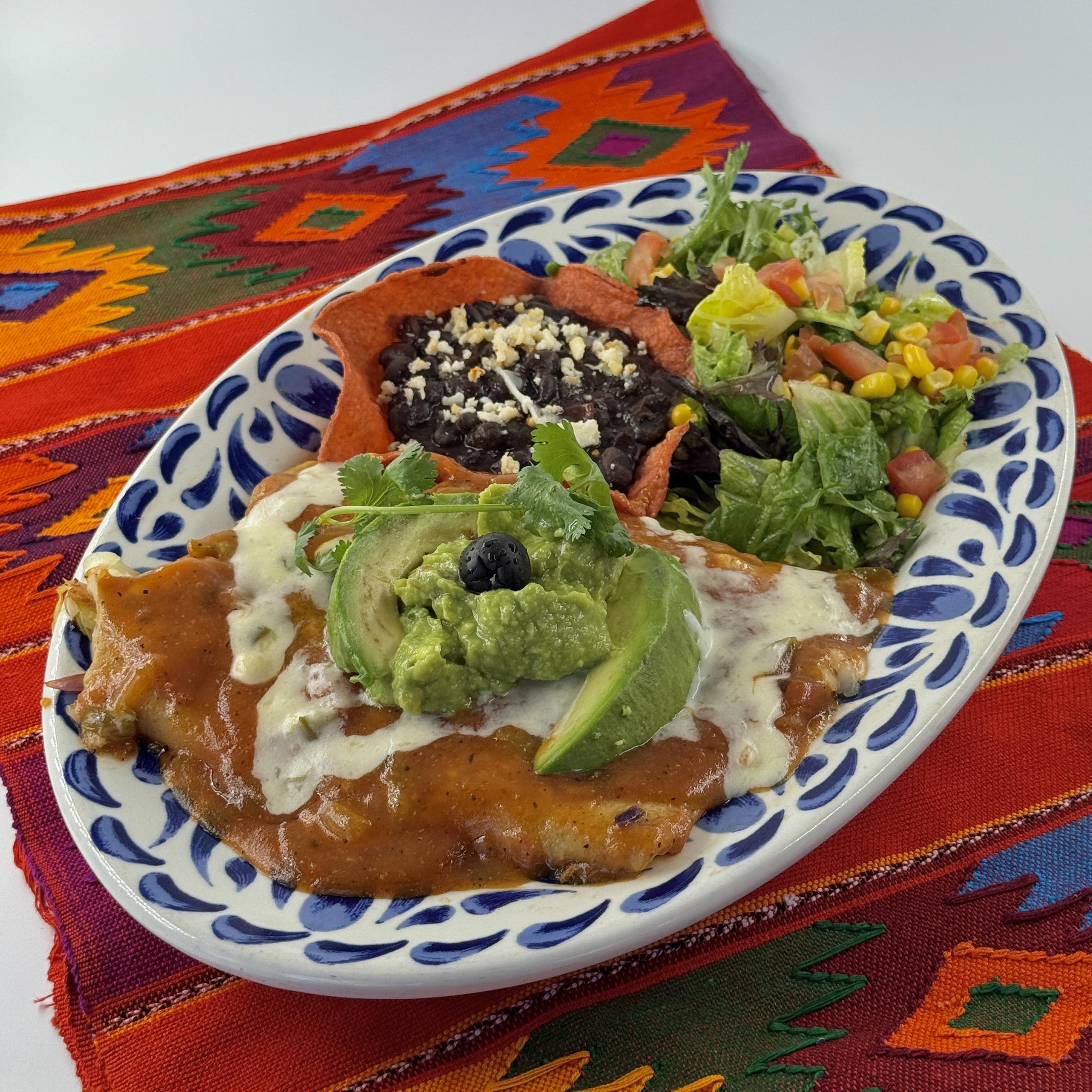 #10 Two Chile Rellenos combination plate at Casa de Pico
