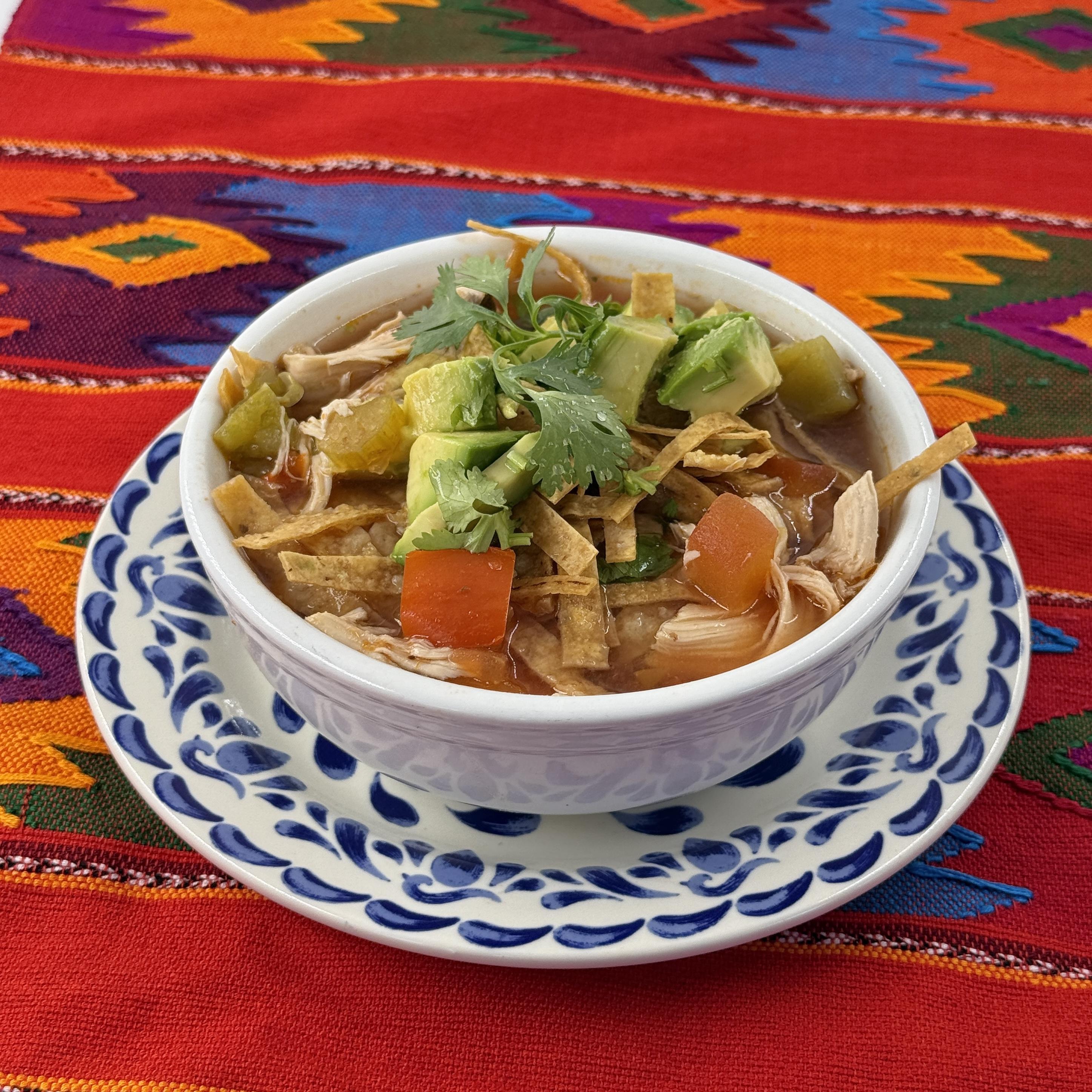 Chicken Tortilla Soup at Casa de Pico — Warmth in Every Spoonful