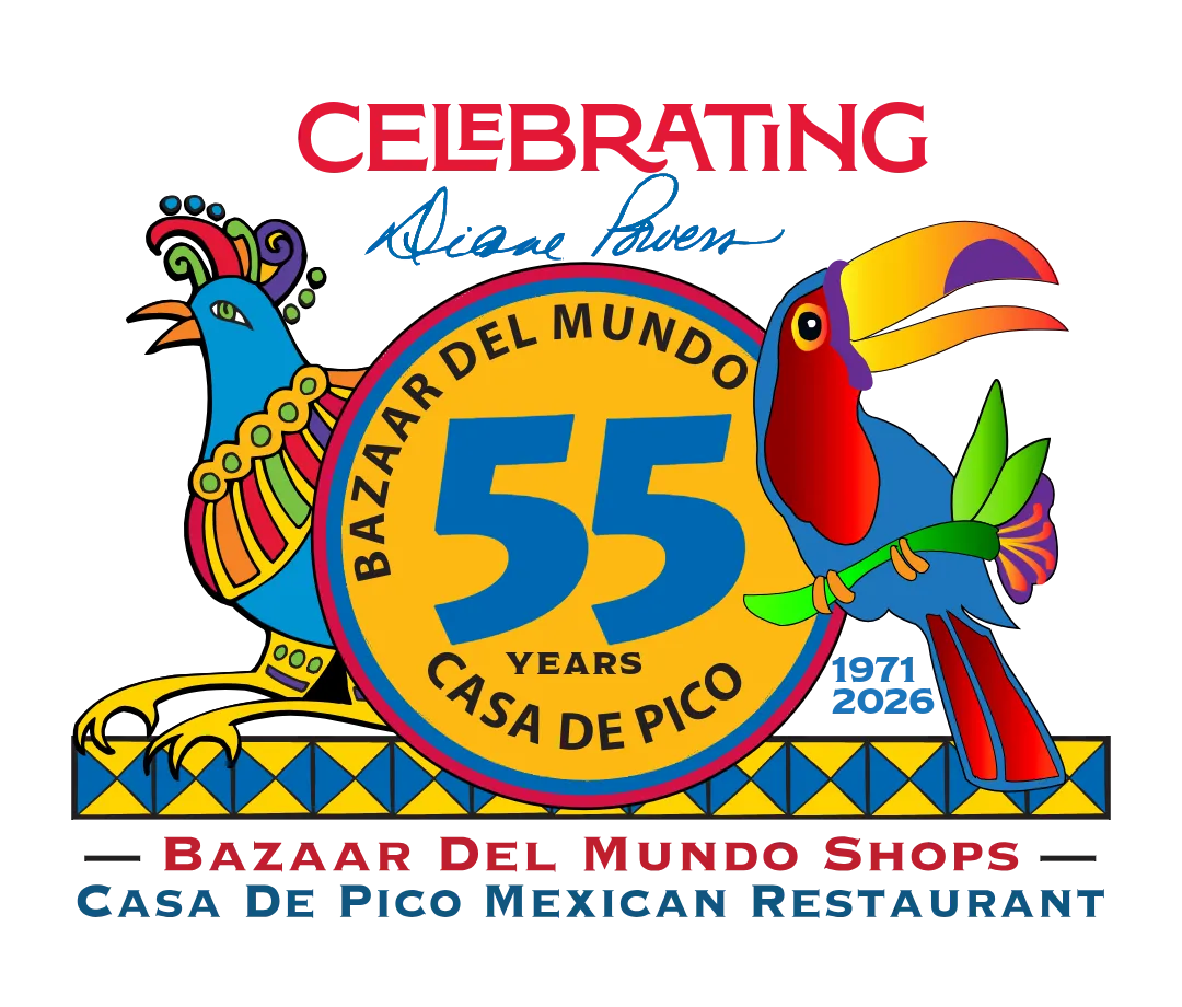 Celebrating Diane Powers: 55 years of Bazaar del Mundo Shops and Casa de Pico Mexican Restaurant, 1971–2026