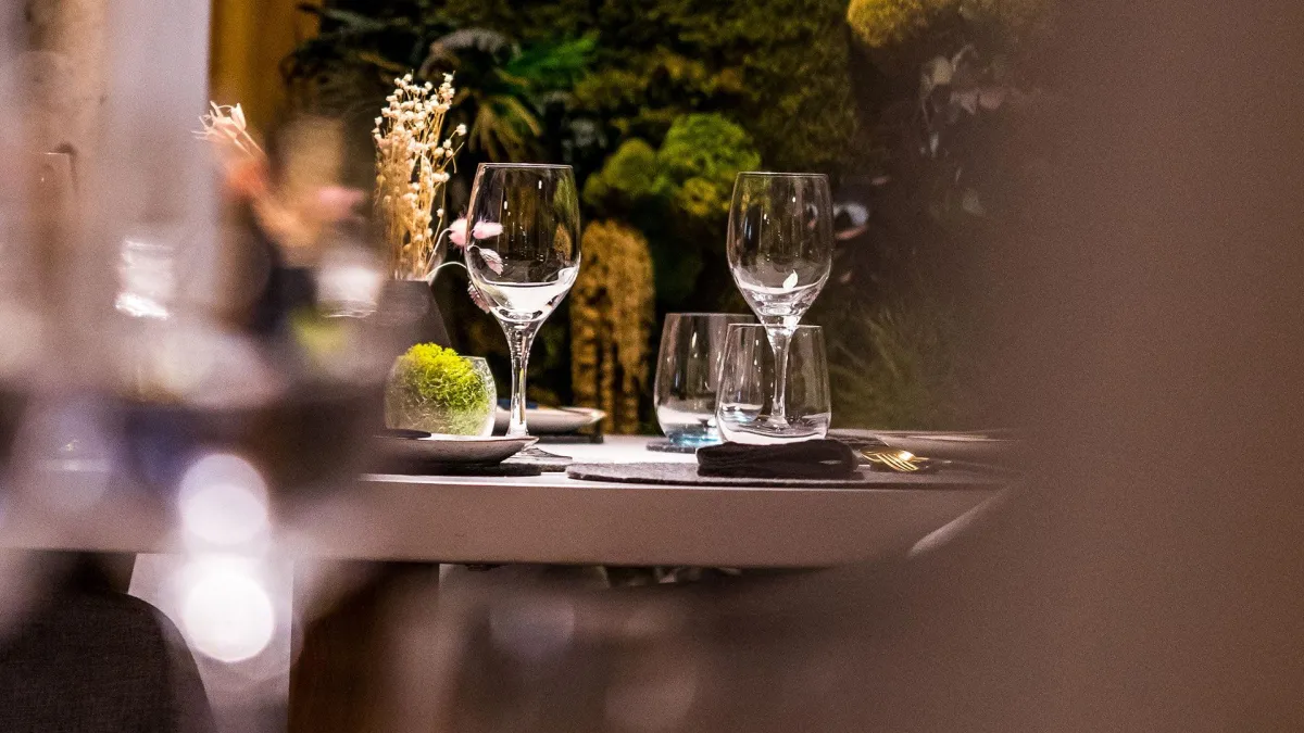 Restaurant romantique