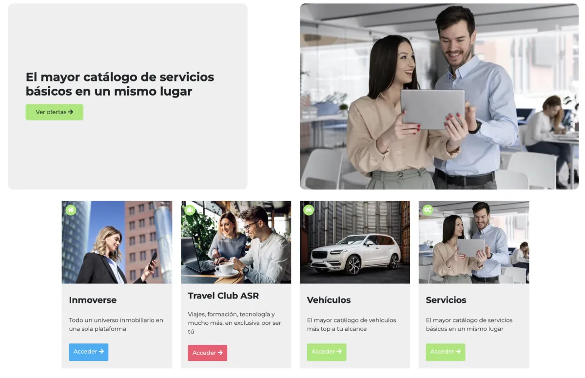 Irene Garrido y Rodrigo Lucena - Empresarios Independientes ASR Global Services