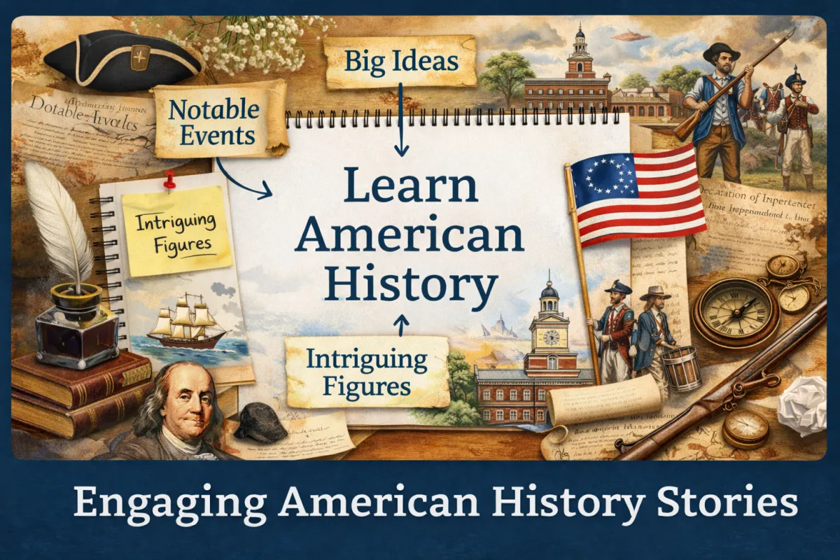 Engaging American history stories featuring early America and Missouri history, designed for families, students, and lifelong learners.