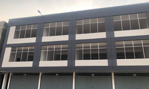 Commercial Building Exterior Cleaning in